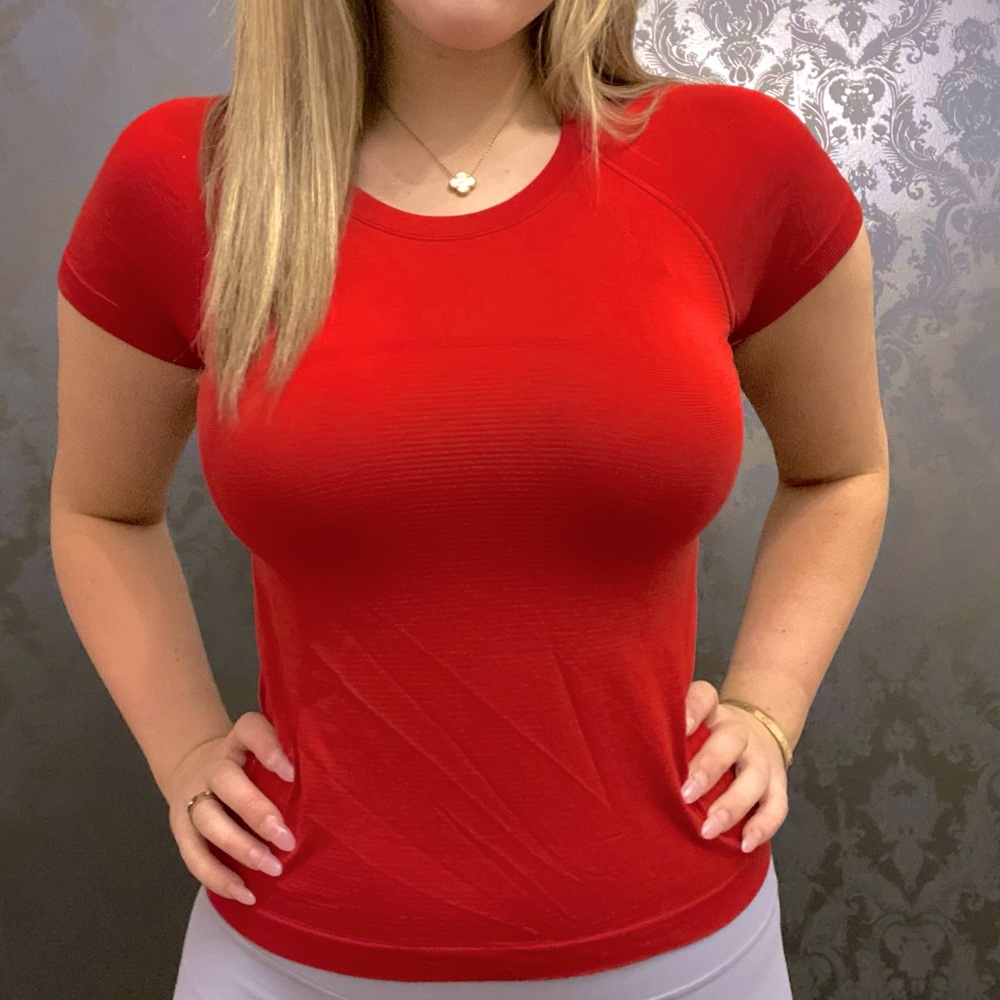 SOLD Lululemon Swiftly Tech Short Sleeve. Race Length